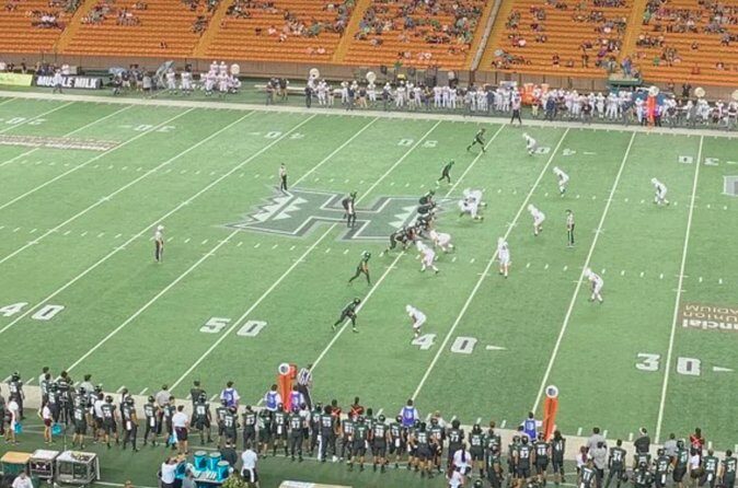 University of Hawaii Rainbow Warriors Football Game Ticket - The Sum Up