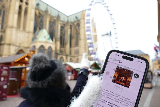 Unusual track game on the Christmas Markets in Metz - An Engaging, Self-Guided Christmas Adventure