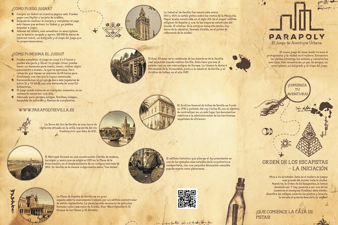 Urban Adventure Game in Seville With an App - Completing Challenging Tasks