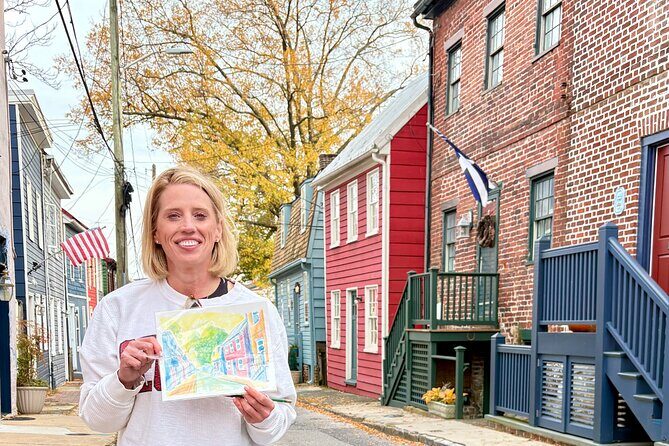Urban Sketching and Painting Activity in Old Town Annapolis - A Closer Look at the Experience