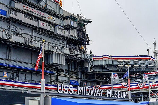 USS Midway Museum Entry Ticket - Key Points