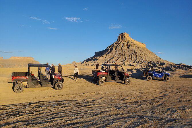 UTV Bentonite Hills, Temples, Moonscape, Factory Butte tour - An In-Depth Look at the UTV Bentonite Hills Tour