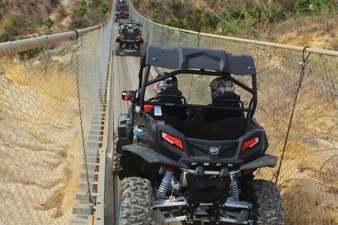 UTV ride in Los Cabos with a pending bridge crossing - The Value and Practicalities