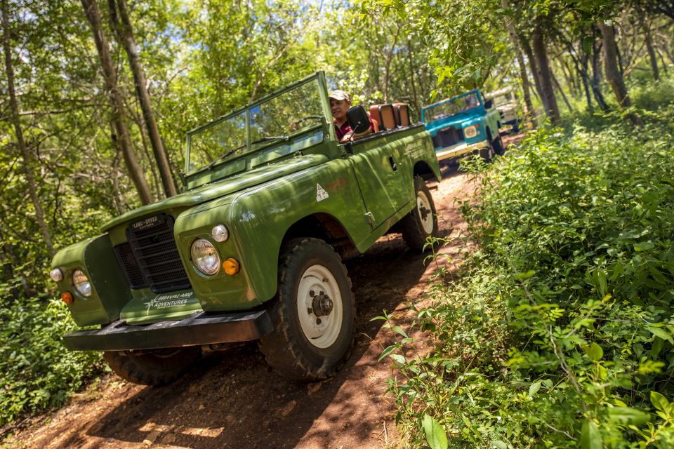 Uxmal: Vintage Land Rover Expedition to Uxmal Cenotes - Discovering Uxmals Cenotes