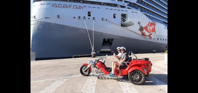 V8 Trike Tour With Driver/Guide for up to 4 Guests - Key Points