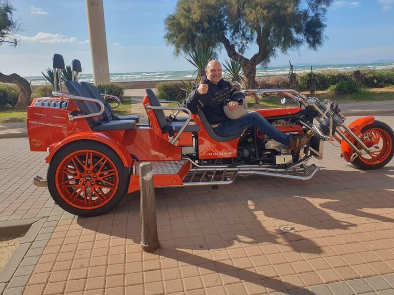 V8 Trike Tour With Driver/Guide for up to 4 Guests - Pickup Information