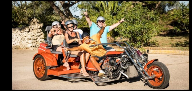 V8 Trike Tour With Driver/Guide for up to 4 Guests - Safety and Requirements