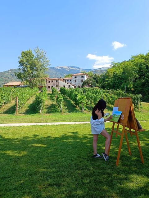 Valdobbiadene: Art and Wine-Painting Session in the Vineyard - Important Booking Information