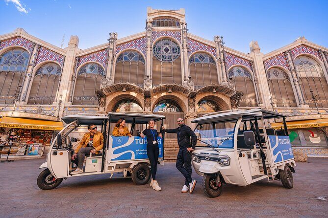 Valencia by Tuk Tuk i: Private tour 1 or 2 hours explore the city - Key Points