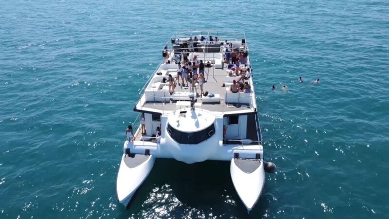 Valencia: Catamaran Cruise, Paella Lunch and Swim Stop - Key Points