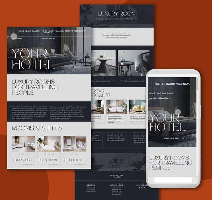 Valencia Professional Web Design Services on WordPress - Website Features and Benefits