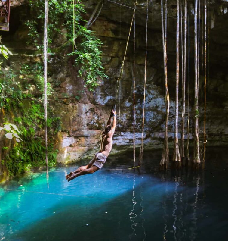 Valladolid: day pass to the Secret Mayan Cenote with cenote, pool, and jungle - Describing the Experience