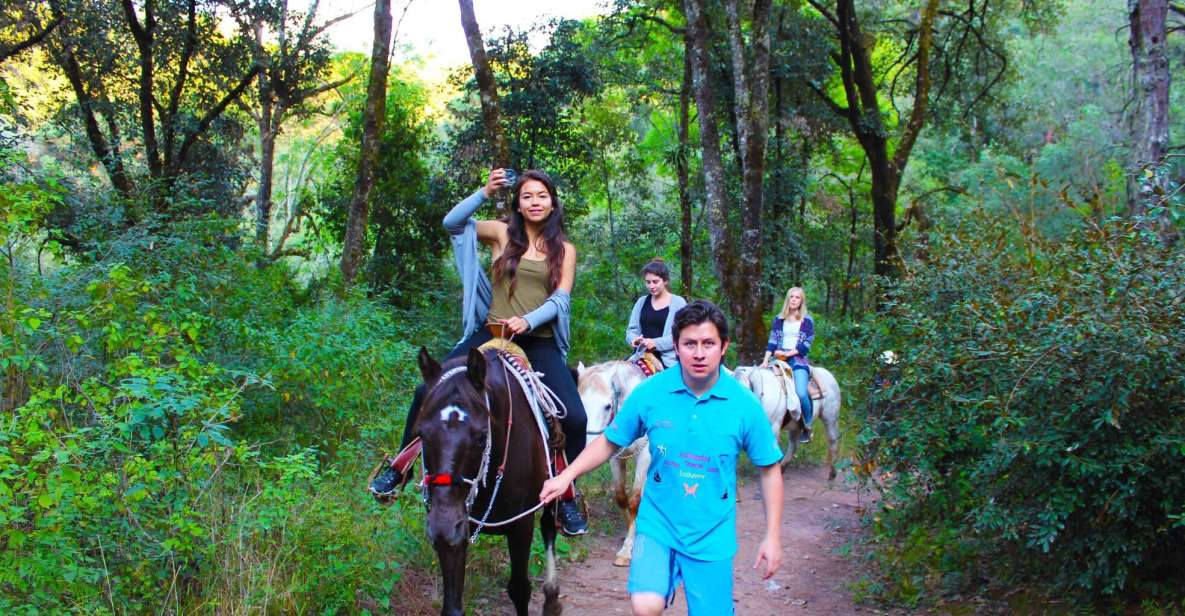 Valle De Bravo: Waterfall Riding Tour - Inclusions