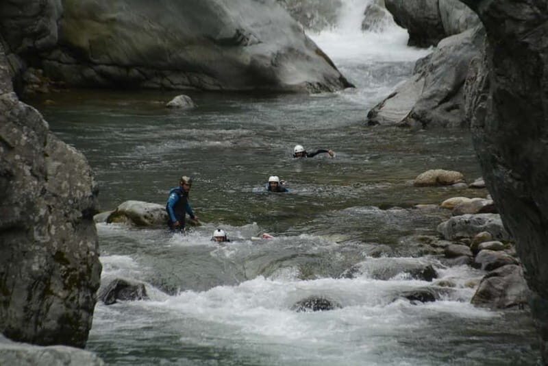 Valsesia (Piedmont): canyoning river experience - Key Points