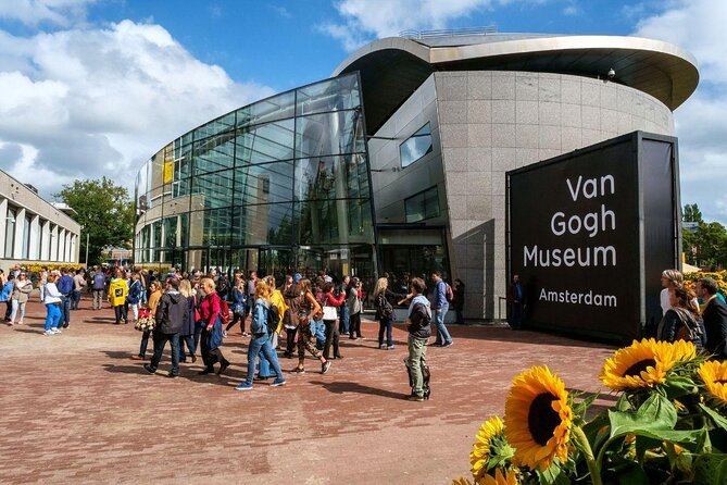 Van Gogh Museum Amsterdam + 75 Min Blue Boat Canal Cruise - Key Points