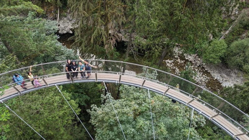 Vancouver: Capilano Bridge, Cleveland Dam & Lynn Canyon Tour - Key Points