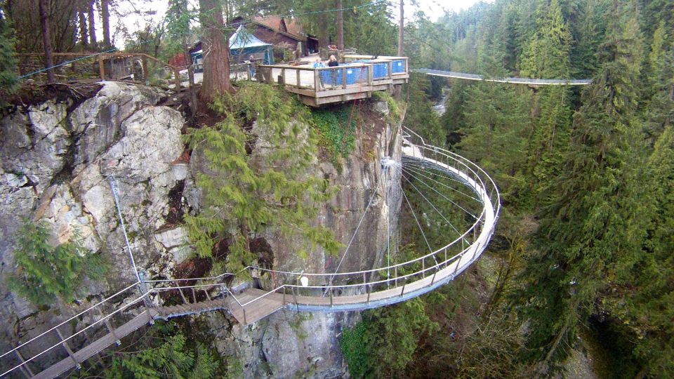 Vancouver: City Tour With Capilano Suspension Bridge - Cliffwalk: Suspended Walkways