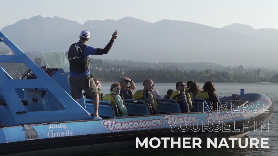 Vancouver: Granite Falls Boat Tour, Waterfalls, and Wildlife - Viewing the Vancouver Skyline