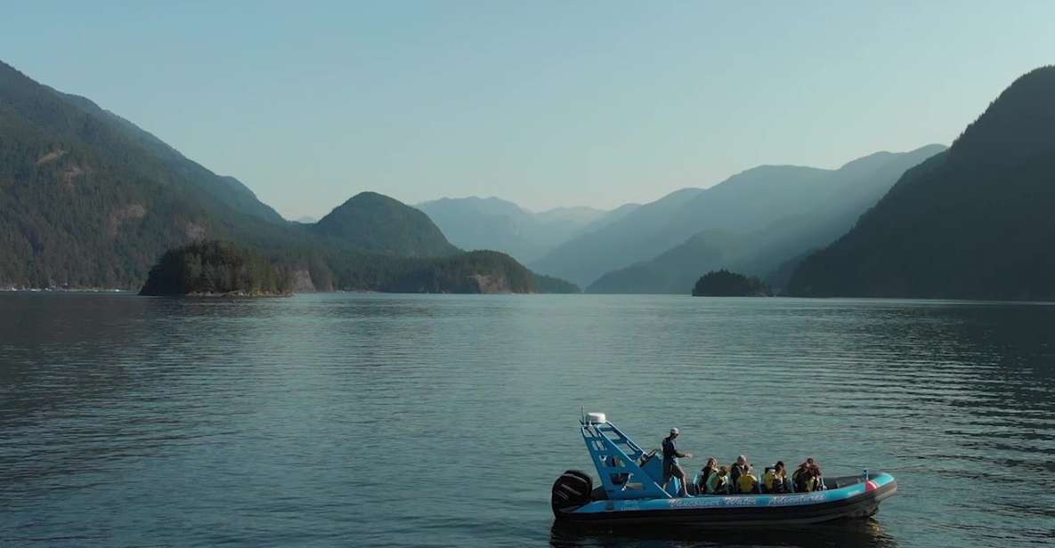 Vancouver: Granite Falls Boat Tour, Waterfalls, and Wildlife - Riding the Zodiac Boat