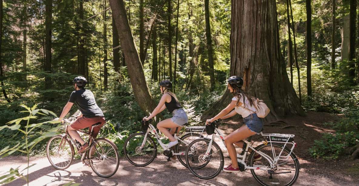 Vancouver: Half-Day City Highlights E-Bike Tour Age 16+ - Frequently Asked Questions