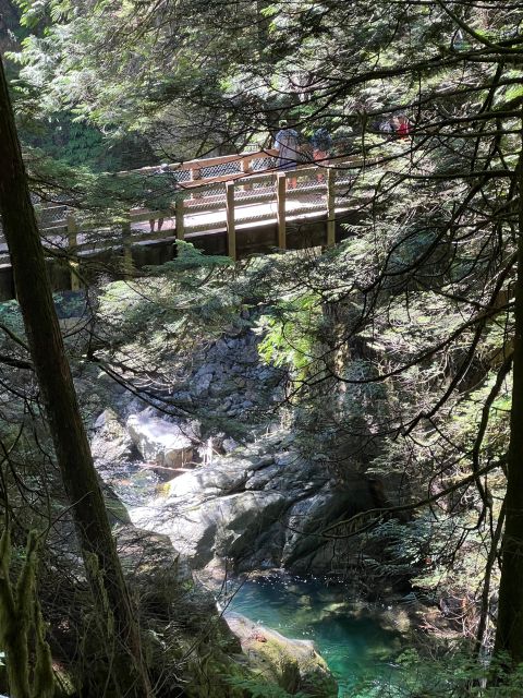 Vancouver: Rainforest Waterfall Hike and Suspension Bridge - Suspension Bridge Crossing