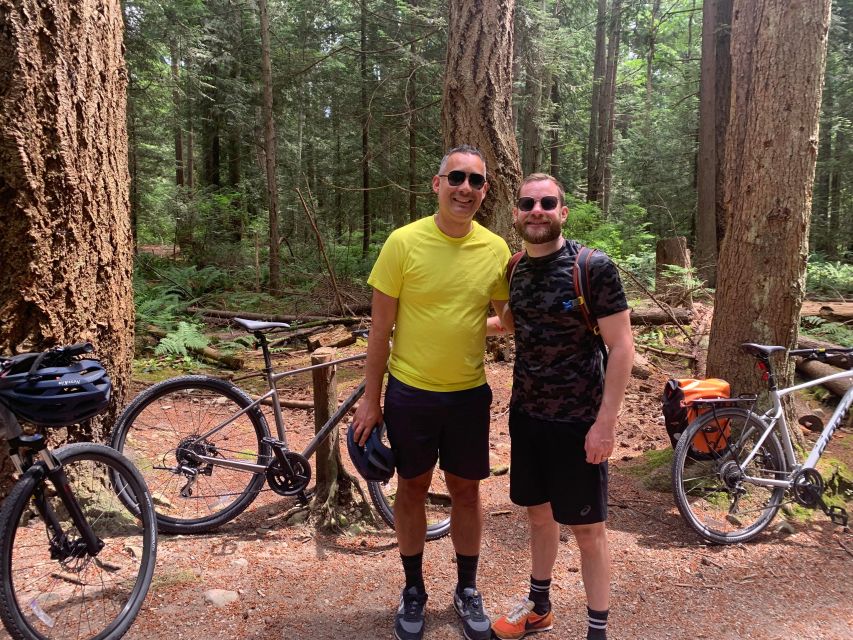 Vancouver Waterfront Guided Bike/E-Bike Tour - Coastal Views at Jericho Beach