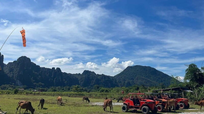 Vang Vieng: Hot Air Balloon and Go Kart Ride - What to Expect During the Day