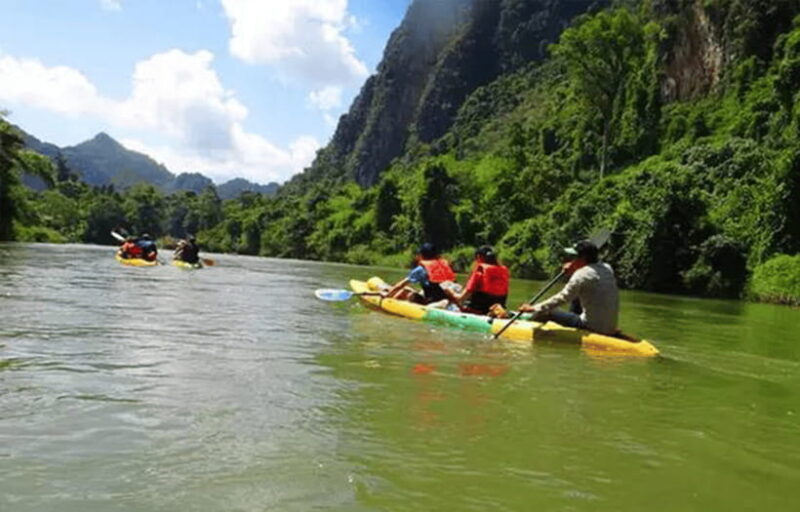Vang Vieng: Zipline&Kayaking&BlueLagoon 1 - Key Points