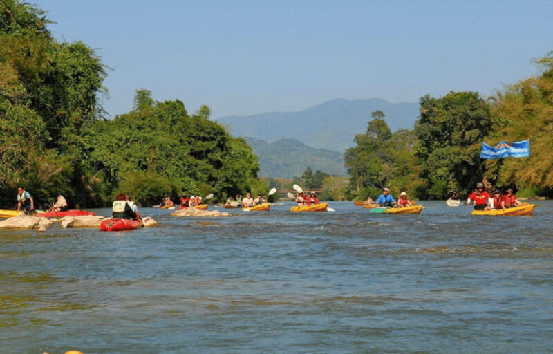 Vang Vieng: Zipline&Kayaking&BlueLagoon 1 - The Full Experience
