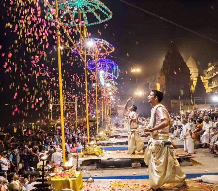 Varanasi: Night Boat Ride, Aarati Ceremony and Dinner - Itinerary Overview