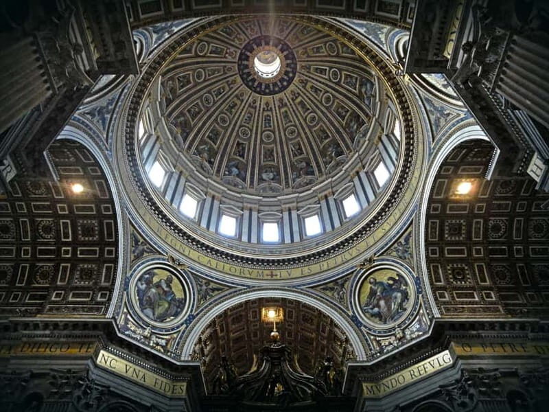 Vatican Museums & Sistine Chapel Guided Tour Priority Entry - Walking into St. Peter’s Basilica