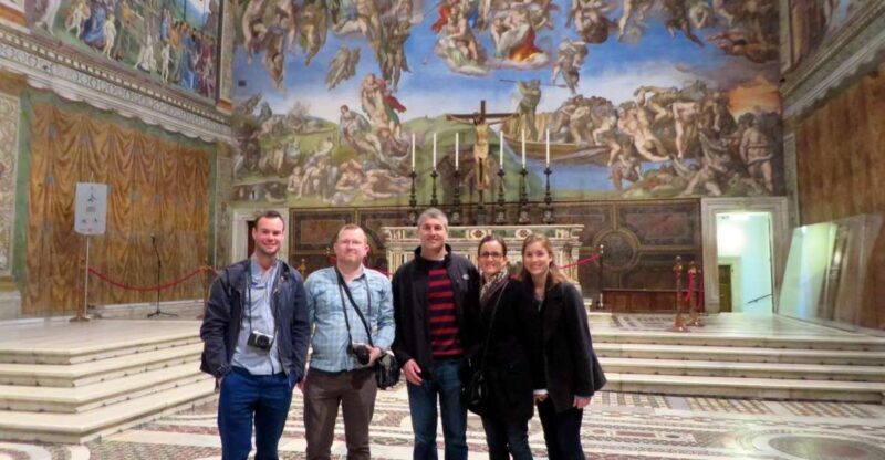 Vatican: Private Early Morning, Sistine Chapel Raphael Rooms - Key Points