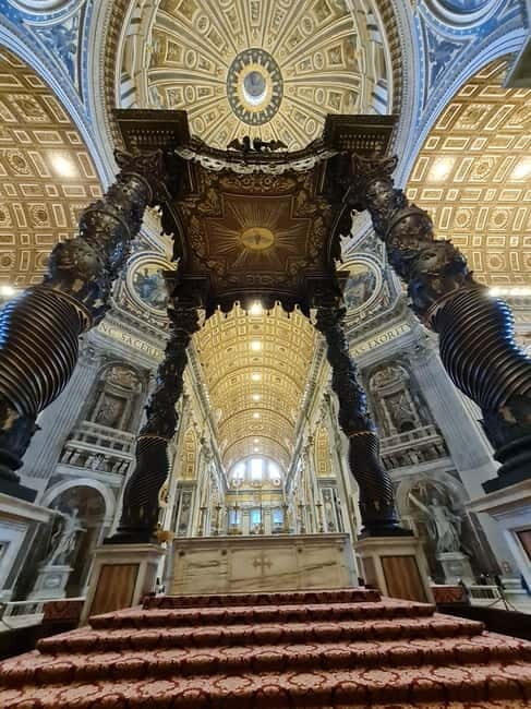 Vatican: St. Peter's Basilica Priority Ticket and AudioGuide - The Flow of the Tour
