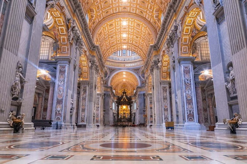 Vatican: St.Peter's Basilica Tour With Priority Entrance - Key Points