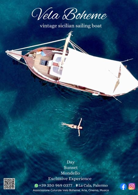 Vela Boheme ~ Vintage Sicilian Boat Tour - Highlights of the Tour