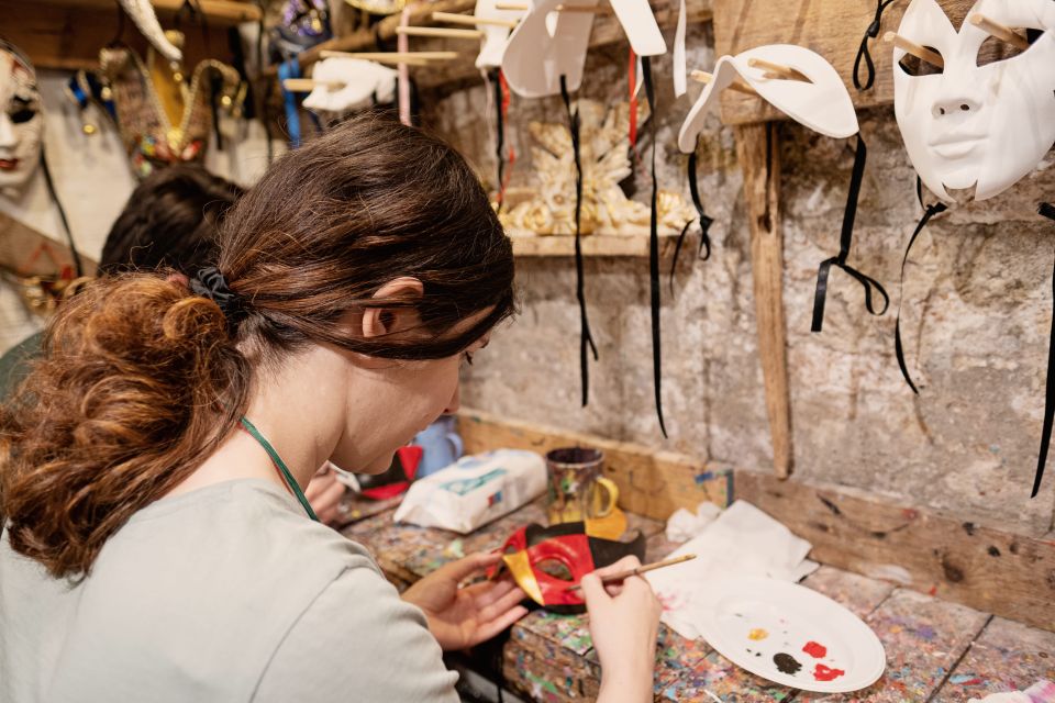 Venice: Carnival Mask Decoration Class at Casanova Prisons - Key Points