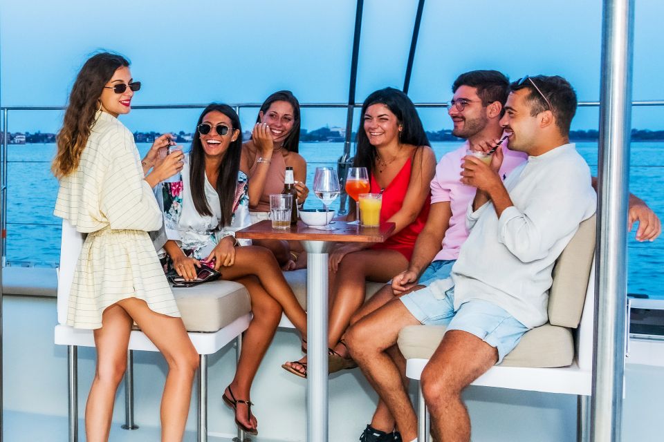 Venice: Catamaran Sunset Jazz Cruise With Aperitivo - Frequently Asked Questions