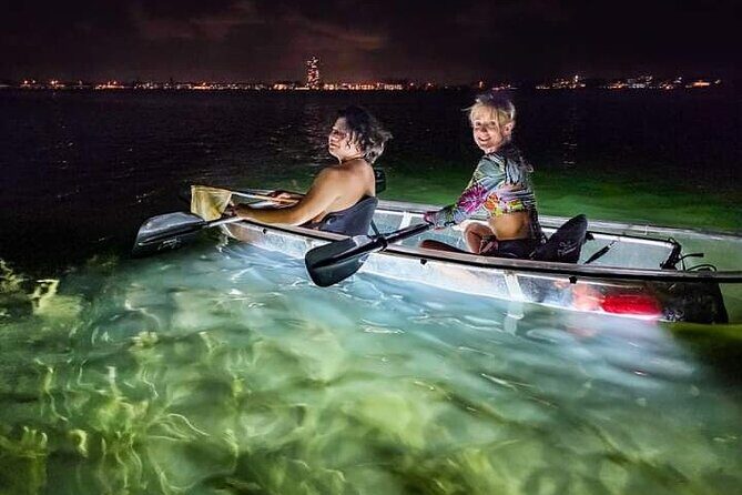 Venice Clear Kayak Glass Bottom LED Night Tour - The Experience in Detail