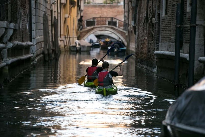 Venice: Guided Canal Kayak Tour at Day, Night, or Sunset - A Close-Up Look at Venice from a Kayak