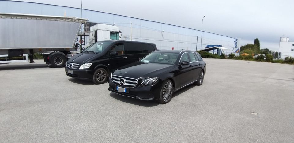 Venice Marco Polo Airport: Round-trip Transfer to Milan City - Vehicle Facilities
