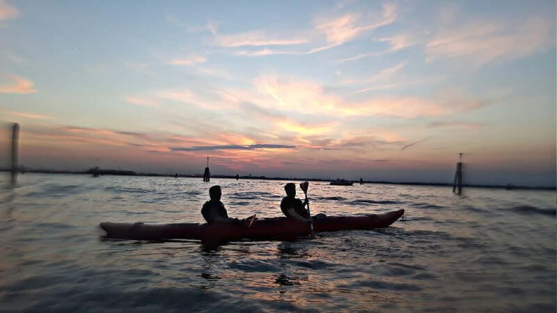 Venice: Night + Sunset Kayak Tour Kayak in the Canals - Key Points