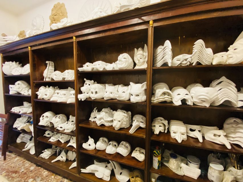 Venice: Paint Your Own Venetian Mask Workshop - Whats Included in the Workshop
