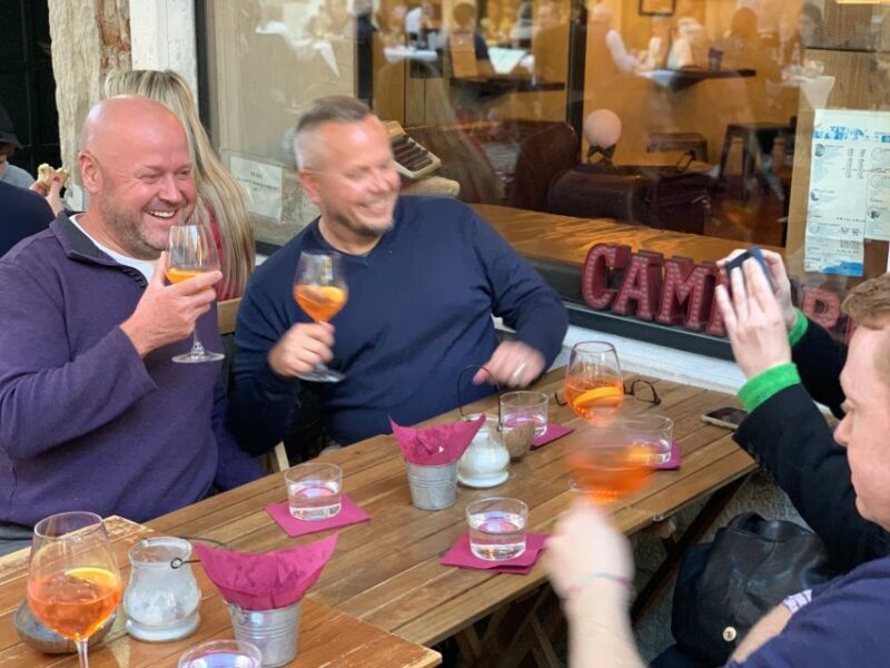 Venice: Spritz Walking Tour with 4 Spritzes and Local Tapas - FAQ