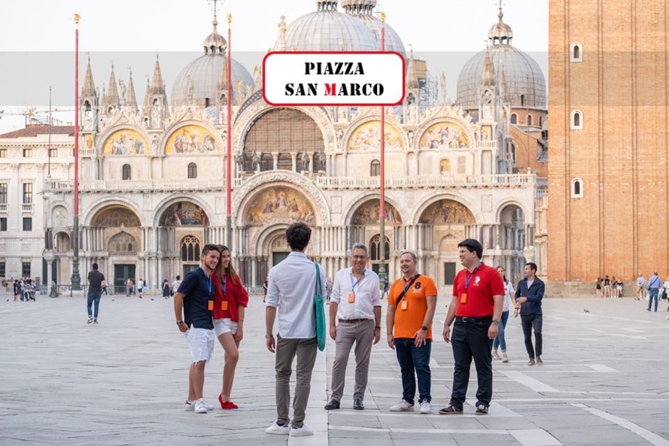 Venice: St Marks Square + Rialto Walking Tour & Gondola - Exploring St. Marks Square