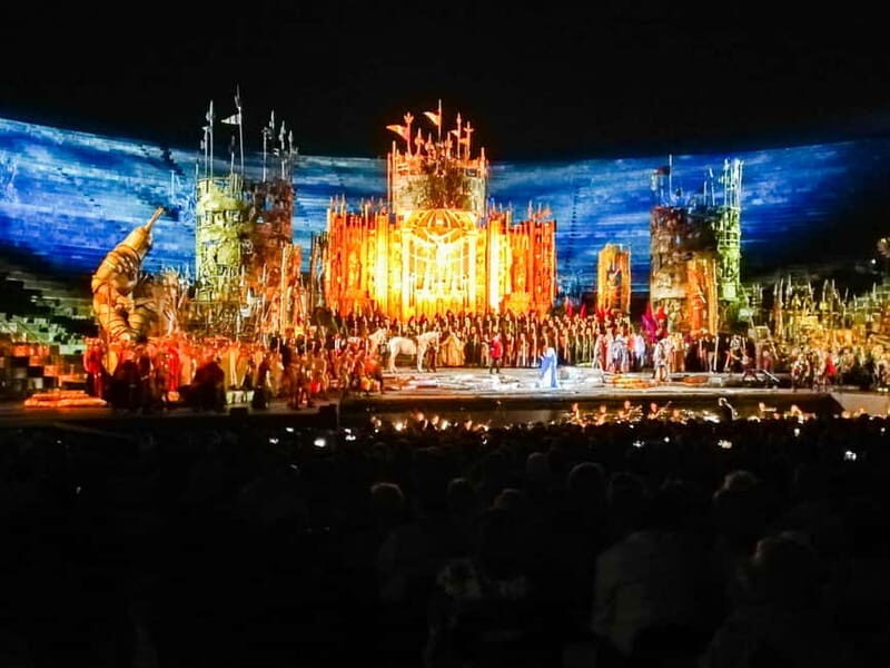 Verona: Arena di Verona Opera Ticket - The Experience in Detail