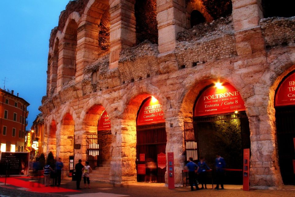 Verona Opera Arena: Transfer From Lake Garda & Opera Ticket - Transferring From Lake Garda to Verona