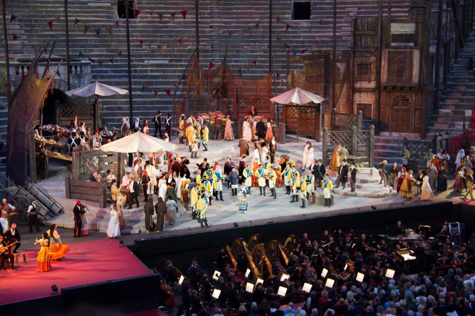 Verona Opera Arena: Transfer From Lake Garda & Opera Ticket - Schedule of Operas for 2024