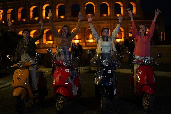 Vespa Scooter Night Tour in Rome with Professional Photographer - An In-Depth Look at the Vespa Night Tour