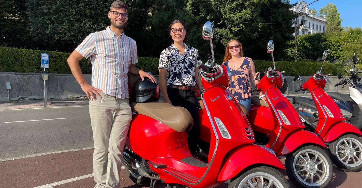 Vespa Tour Adventure on the Road - Riding a Vespa Scooter