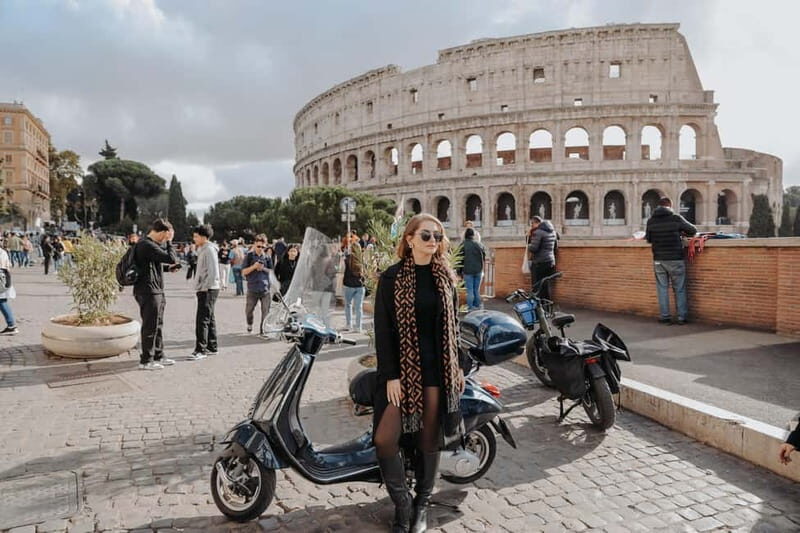 Vespa Tour in Rome Streets with Professional Photography - The Itinerary Breakdown